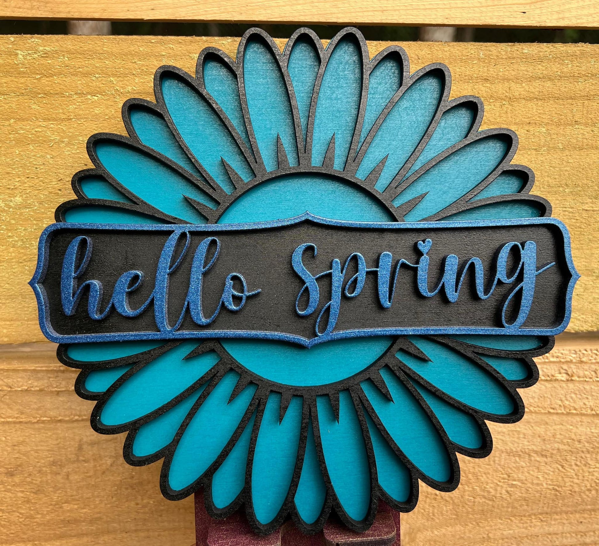 Door Hanger Daisy - Sign Party Choice – heresyoursigns