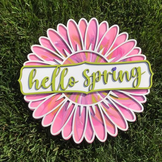 Door Hanger Daisy - Sign Party Choice – heresyoursigns