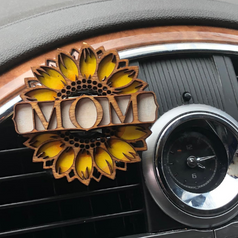 Car Vent Air Freshener Daisy - Sign Party Choice